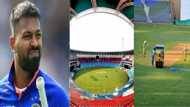 HARDIK PANDYA ON IKANA STADIUM
