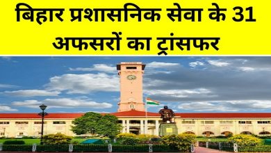 Transfer-Posting in Bihar