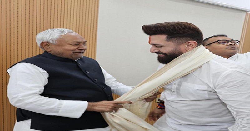 Chirag meets CM Nitish