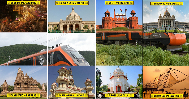 PM Modi Flag off Vande Bharat Exp 