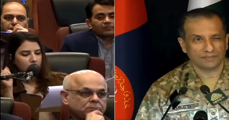 Pak General wink scandal 