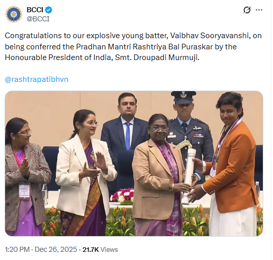 Vaibhav Sooryavanshi 