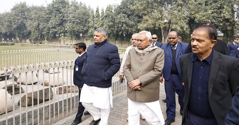 Kumhrar Park inspection 