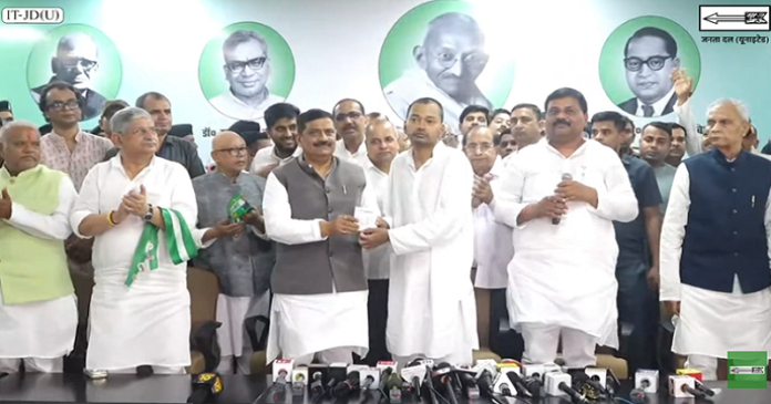 Nishant Kumar in JDU