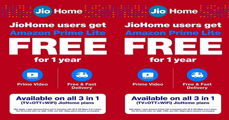 JioHome 30 and 100 Mbps plan 